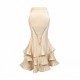 Blood Supply Cupid's Casket of Poems Crinkled Satin Rococo Long Skirt(Full Payment Without Shipping)